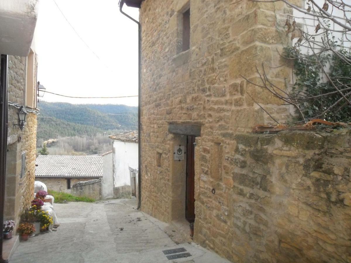 La Posada Del Arba El Frago Exteriör bild