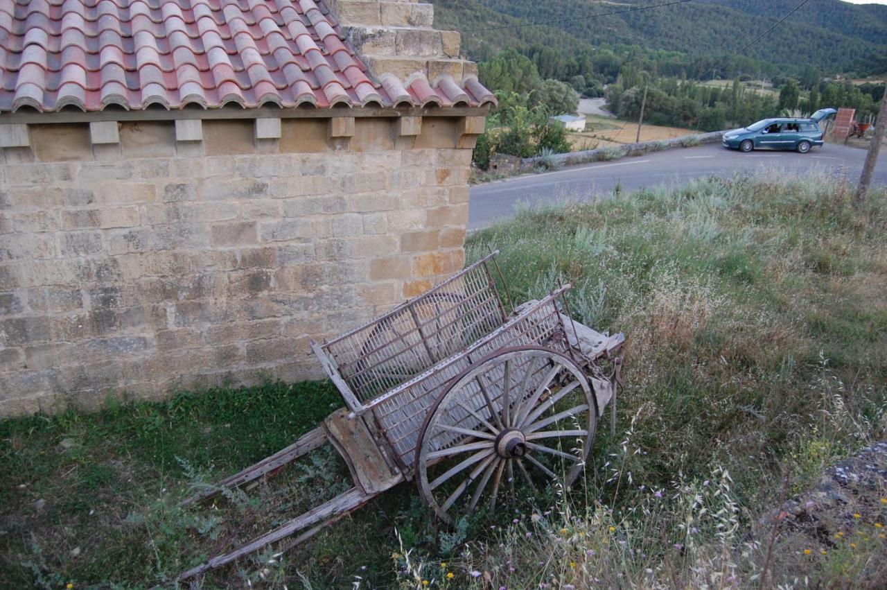 La Posada Del Arba El Frago Exteriör bild