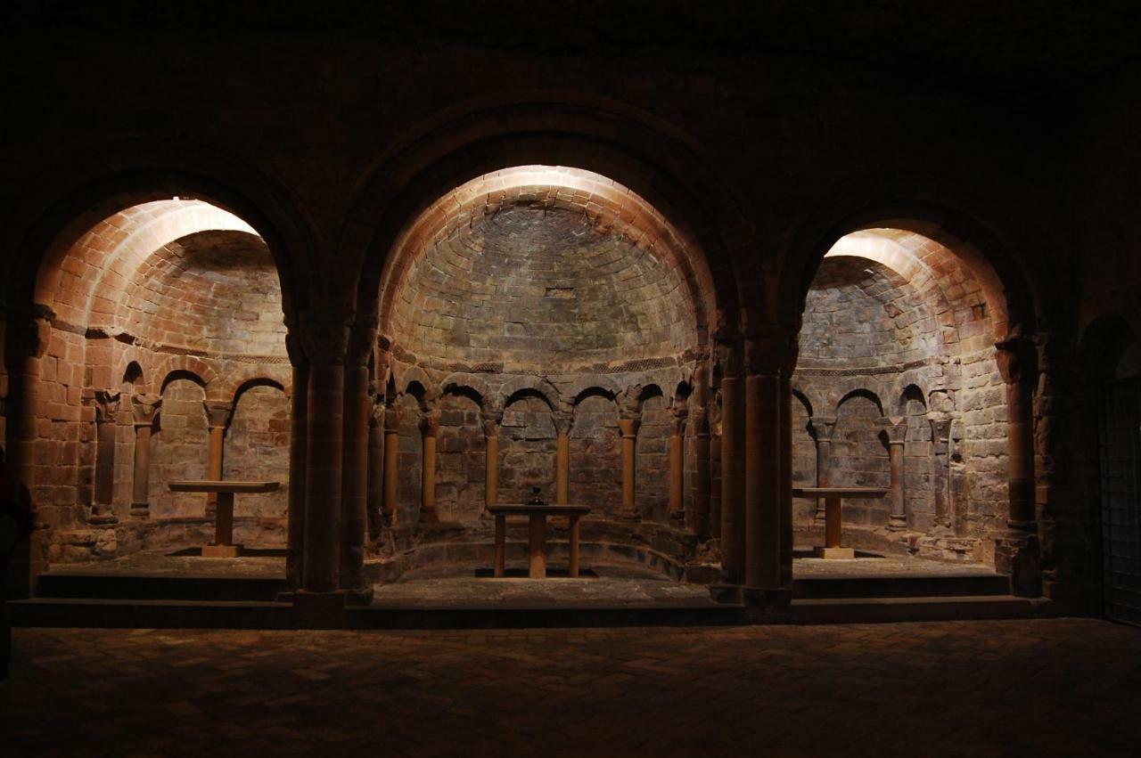 La Posada Del Arba El Frago Exteriör bild