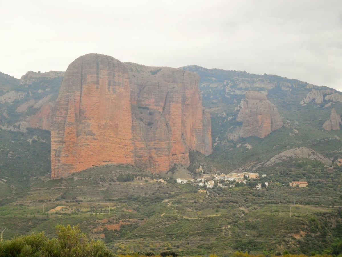 La Posada Del Arba El Frago Exteriör bild